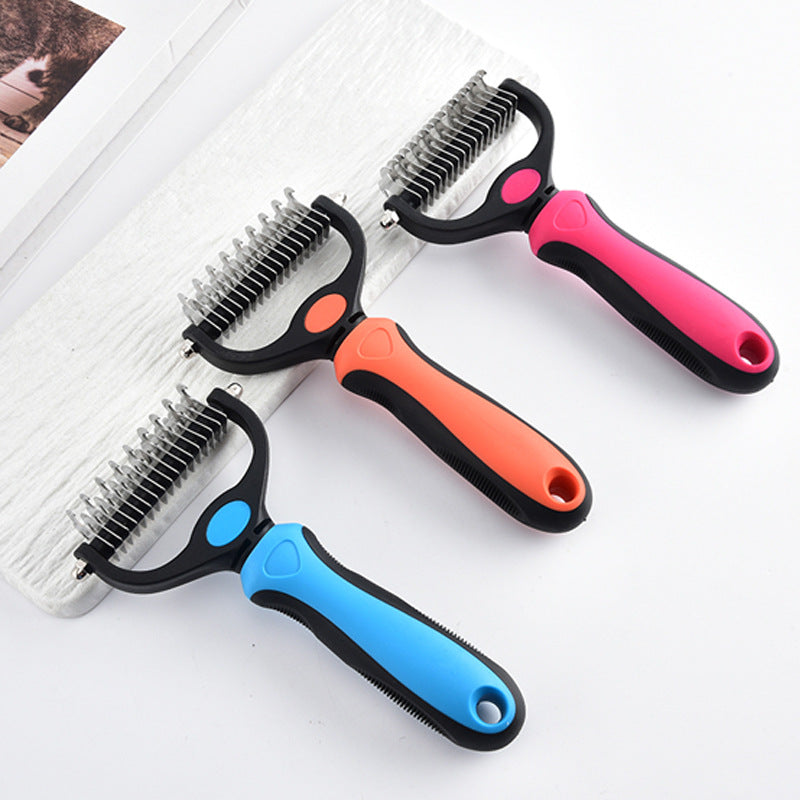Peigne universel pour enlever et démêler les poils d'animaux